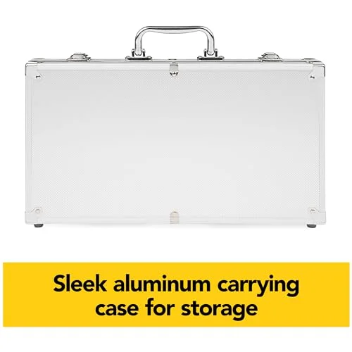 Spin Master 300-Piece Poker Set with Aluminum Case & Professional Chips (4)