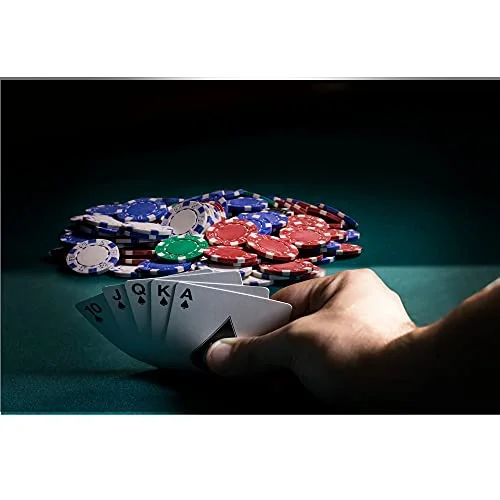 500-Count Texas Hold'em Clay Poker Chip Set with Aluminum Case (3)